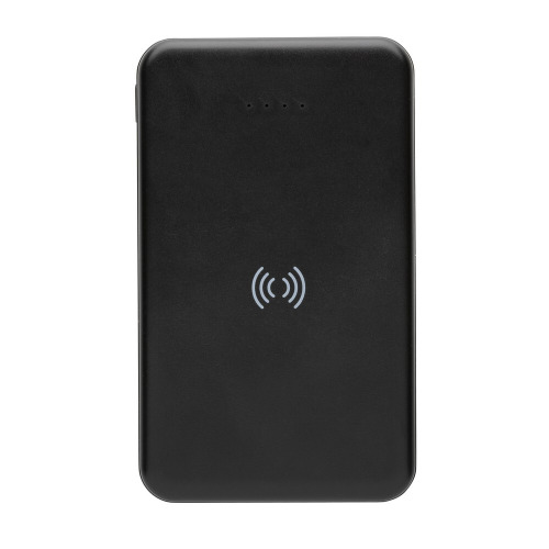 Power bank 5000 mAh, ładowarka bezprzewodowa 5W Czarny P322.621 (3)