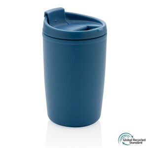 Kubek podróżny 300 ml, PP z recyklingu blue