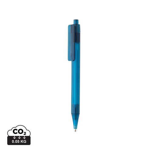 Długopis X8, RPET niebieski P611.075 (6)