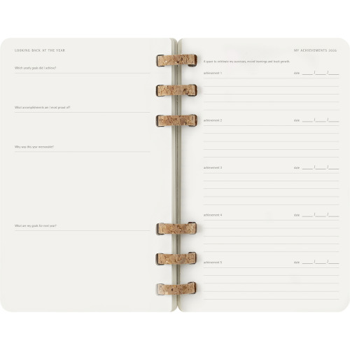 Spiralny kalendarz MOLESKINE Czarny VM790-03/2026 (13)