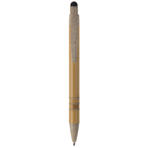 Długopis bambusowo-słomkowy Stylus Beżowy / czarny LT87282-N5502 (2)