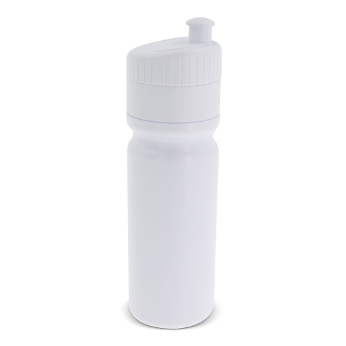 Bidon sportowy z obwódką  750ml Biały / biały LT98786-N0101 (1)