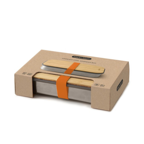 Lunch box na kanapkę BLACK+BLUM pomarańczowy B3BAM-SB003 (2)