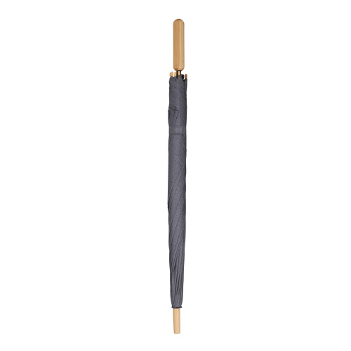 Składany parasol 25” z plastiku z recyklingu Szary LT97114-N0061 (2)