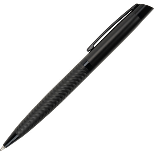 Notatnik A5 w linie z długopisem metalowym CHANTAL Pierre Cardin Czarny B4016700IP303 (5)