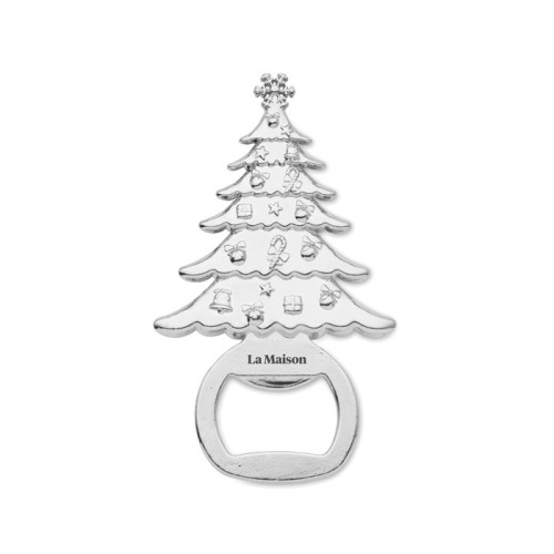 Otwieracz z motywem choinki Srebrny Mat CX1547-16 (3)