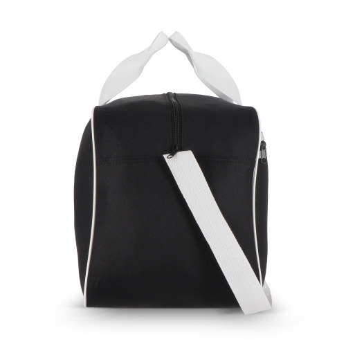 Torba sportowo-podróżna R-PET 600D 48 x 25 x 28 cm 30 l Czarny / biały LT95366-N0201 (4)