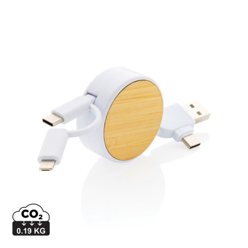 Kabel do ładowania Ontario Biały P302.373 