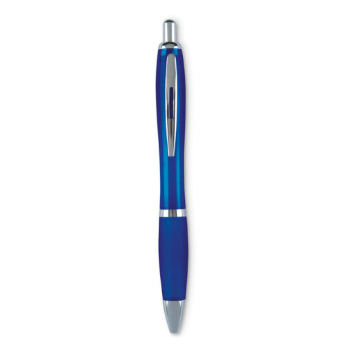 Długopis Rio kolor przezroczysty niebieski MO3314-23 