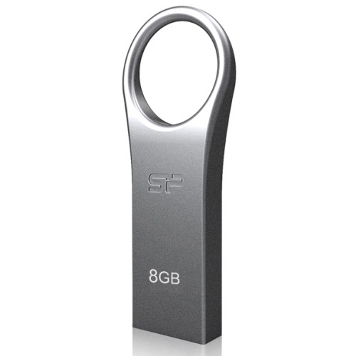 Pendrive F80 2.0 Silicon Power Srebrny / grafitowy EG 813007 8GB 