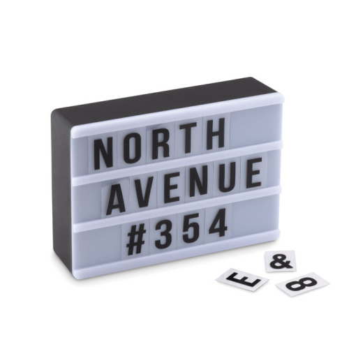 Tablica podświetlana Czarny MO9468-03 