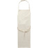 Bawełniany fartuch kuchenny Beżowy V7916-20  thumbnail