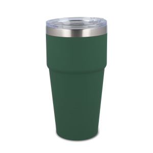 T-ceramiczny kubek do samochodu o miękkim dotyku 500ml Oliwkowa zieleń