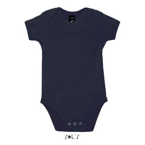 BAMBINO Dziecięce body 180g-WH-XXS French Navy S00583-FN-M 