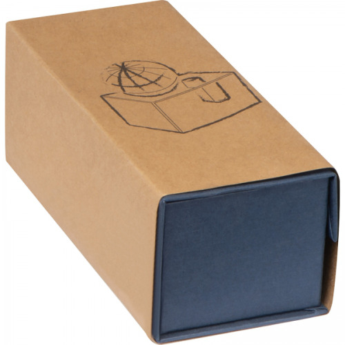 Szklany blok z globusem MIRKO Przeźroczysty 2750566 (3)