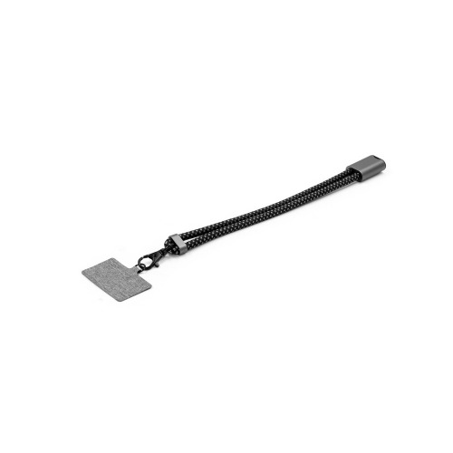 Kabel do ładowania i synchronizacji BrandCharger Lany Wristband Charge Grafitowy VA554-15 