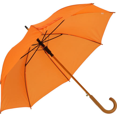 Parasol automatyczny drewniany Ø105 cm NANCY Pomarańczowy 513110 