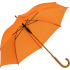 Parasol automatyczny drewniany Ø105 cm NANCY Pomarańczowy 513110  thumbnail