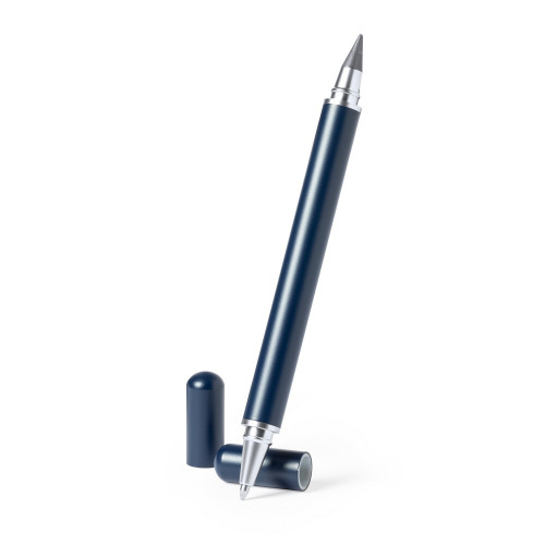 Długopis 2 w 1, ołówek granatowy V0922-04 