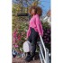Elle Fashion plecak chroniący przed kieszonkowcami różowy P705.224 (14) thumbnail