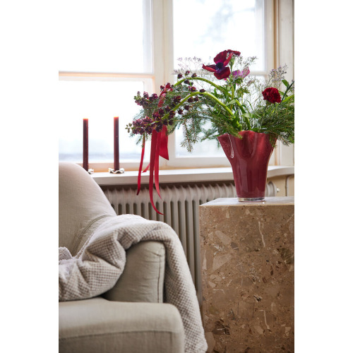 Osłonki na świecę VIVA 2-szt, bordowy Bordowy 5018514- (5)