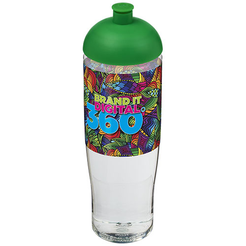Bidon H2O Tempo® o pojemności 700 ml z wypukłym wieczkiem Przezroczysty 21004206 (1)