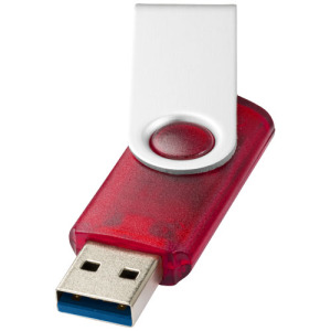 Rotate pendrive wyposażony w interfejs USB 3.0, półprzezroczysty