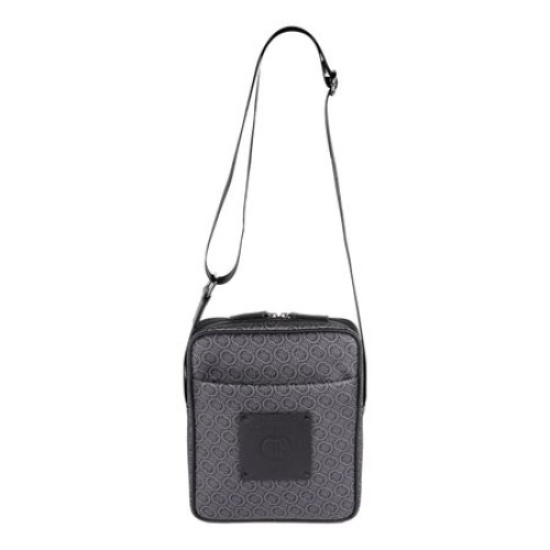 Torba reporterska Logomania Grey Szary NTR203J (3)
