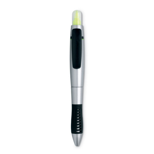 2 w 1 długopis i zakreślacz żółty IT3364-08 