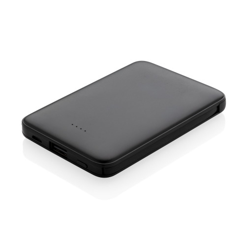 Power bank 5000 mAh, zintegrowany kabel 3 w 1 Czarny P322.081 (4)