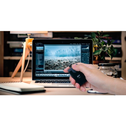 Czytnik kart microSD i SD Silicon Power Combo 3,1 Czarny EG 819803 (5)