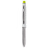Długopis Stylus Shine+rysik Biały / jasnozielony LT87794-N0132 (2) thumbnail