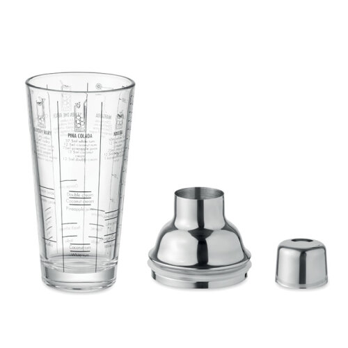 Szklany shaker barmański400 ml przezroczysty MO2077-22 (1)