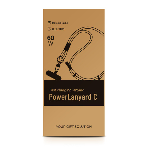 Smycz do telefonu / PowerLanyard C Czarny IP11002001 (4)