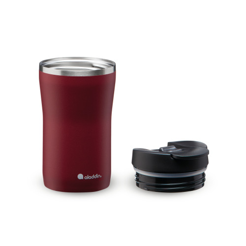 KUBEK ALADDIN CAFE THERMAVAC LEAK-LOCK STAINLESS STEEL MUG 0,25 L Bordowy 1009314017 (1)