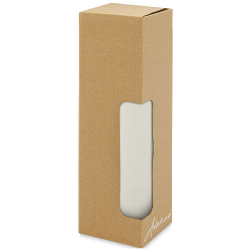 Lumi ceramiczny kubek z bambusową pokrywką o pojemności 300 ml Biały 10070501 (4)