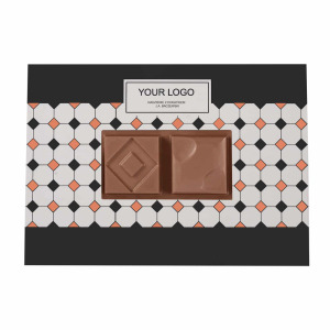 Tabliczka czekolady Modulo Bar z kawą Pluton Wielokolorowy