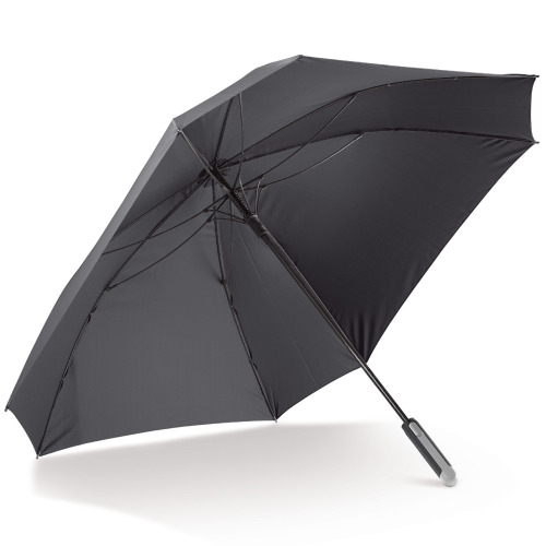 Deluxe 27” Parasol w kształcie kwadratu z pokrowcem Czarny LT97111-N0002 