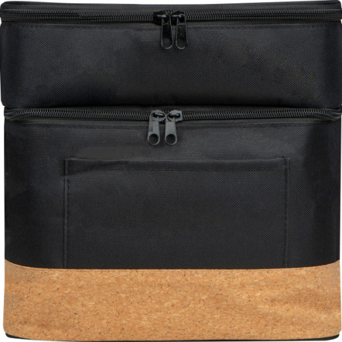 Torba termiczna RPET na 6 puszek 500 ml WOLFGANG Czarny 6261003 (4)