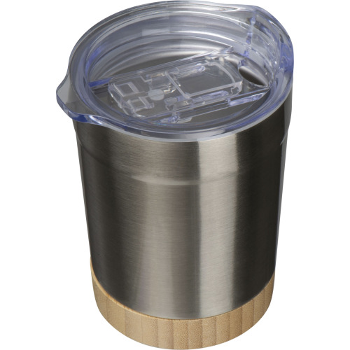 Kubek ze stali z recyklingu TURIN 300 ml Szary 438907 (5)