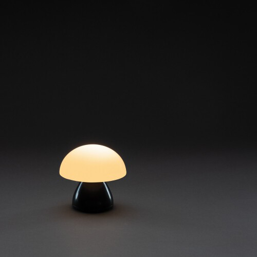 Lampka na biurko Luming, plastik z recyklingu czarny P513.741 (6)