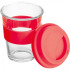 Kubek szklany z pokrywką 300 ml AMANDA Czerwony 6257205 (2) thumbnail
