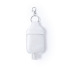 Brelok do kluczy, etui na pojemnik z żelem antybakteryjnym (nie dołączono) Biały V0962-02 (1) thumbnail