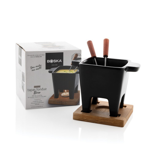 Zestaw do serwowania fondue BOSKA Tapas Fondue Nero Czarny VSB13-03 (7)
