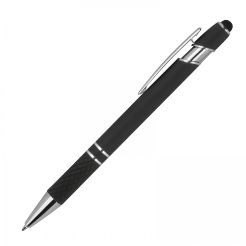 Długopis aluminiowy touch pen HERMANN Czarny 1368903 (2)