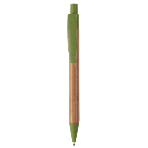 Długopis bambusowo-słomkowy Zielony LT87284-N0031 (3)