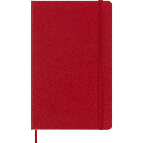 Kalendarz MOLESKINE czerwony VM394-05/2024 (9)