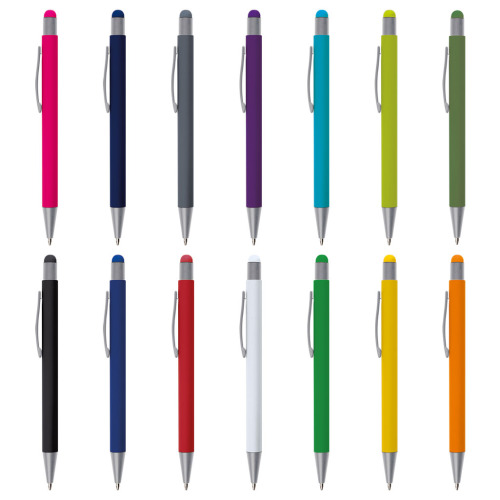 Długopis metalowy touch pen SALT LAKE CITY Pomarańczowy 093410 (6)