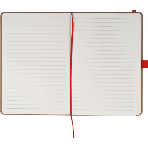 Notes A5 z papieru z recyklingu BOURNEMOUTH Czerwony 528305 (4)