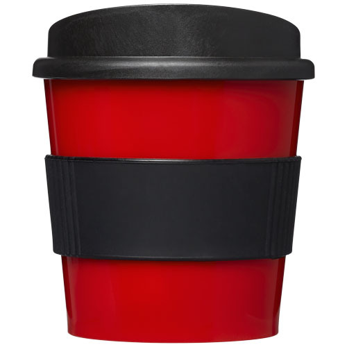 Kubek z serii Americano® Primo o pojemności 250 ml z uchwytem Czerwony 21001016 (2)